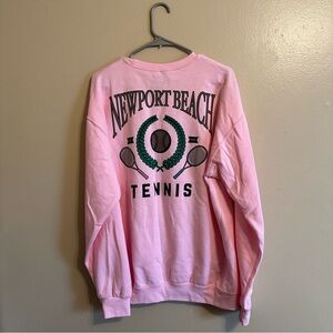 Newport Beach Tennis pullover